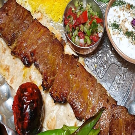 چلوکباب برگ